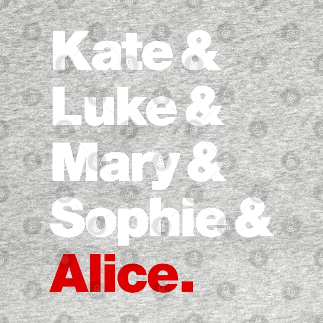 Batwoman Character Names - Kate Kane, Luke Fox, Mary Hamilton, Sophie Moore and Alice by VikingElf